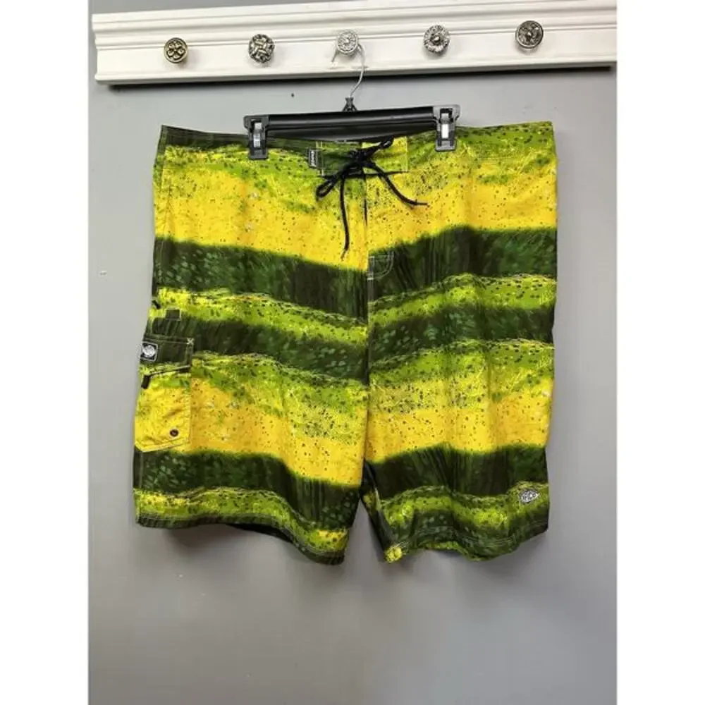 AFTCO Bluewater Board Shorts Mens Size 42 Beach Fishing Outdoor Swim Trunks